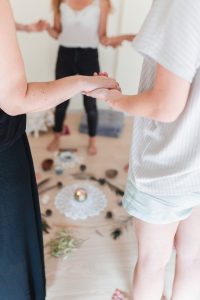 Círculo de mujeres que son